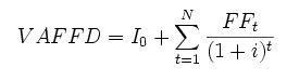 formula del descuento de flujos de caja