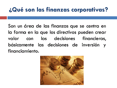 principios de las finanzas corporativas