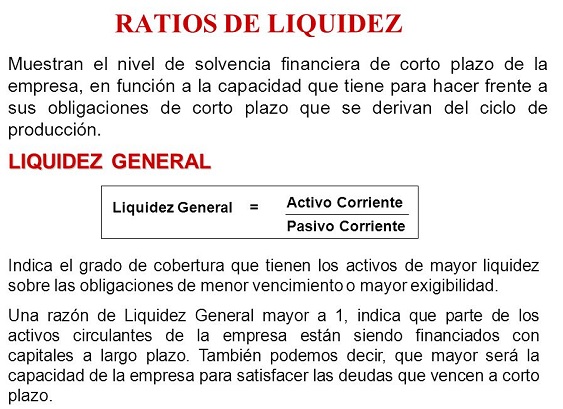 ratio de liquidez